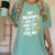 Nurse Mom My Mommy Did It And She Did It For Me Graduation Women's Comfort Colors T-Shirt Chalky Mint