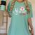 Nurse Nursing School Graduation Est 2018 Shirt Women's Comfort Colors T-Shirt Chalky Mint