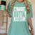Nurse The Straight Outta NCLEX Graduation RN Gift Tshirt Women's Comfort Colors T-Shirt Chalky Mint