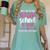 Nursing School Graduate Nurse Graduation Party Women's Comfort Colors T-Shirt Chalky Mint