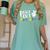 Peace Out Preschool T Shirt Graduation Last Day Women's Comfort Colors T-Shirt Chalky Mint