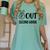 Peace Out Second Grade Last Day Of School Graduation Kids Women's Comfort Colors T-Shirt Chalky Mint