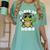 Peace Sign Hand Turtle Class Of 2026 Graduation Women's Comfort Colors T-Shirt Chalky Mint