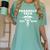 Pharmacy Tech Graduation T Shirt Student Est 2018 Women's Comfort Colors T-Shirt Chalky Mint