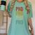 PHD Graduation Doctorate Women's Comfort Colors T-Shirt Chalky Mint