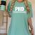 PHD Permanent Head Damage Doctoral Degree PHD Graduation Women's Comfort Colors T-Shirt Chalky Mint