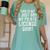 Pilots License In Training Future Flight School Graduation Women's Comfort Colors T-Shirt Chalky Mint