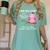 Pink I Graduated From Elementary Graduation Women's Comfort Colors T-Shirt Chalky Mint