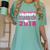 Pink Respiratory Therapist Class Of 2018 Graduation T Shirt Women's Comfort Colors T-Shirt Chalky Mint