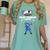 Police Academy Graduate Shirt Police Academy Graduation Gift Women's Comfort Colors T-Shirt Chalky Mint