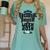 Police Officer National Week T-Shirt Graduation 2018 Women's Comfort Colors T-Shirt Chalky Mint