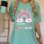 Pre k Graduation Class 2025 Graduate Pre-k Rainbow Girls Women's Comfort Colors T-Shirt Chalky Mint