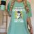 Pre K Graduation Shirts Shark Grad Toddler Women's Comfort Colors T-Shirt Chalky Mint