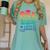 Pre-K Prek3 Prek4 Graduate Quarantine Preschool Graduation Women's Comfort Colors T-Shirt Chalky Mint