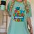 Preschool Graduation 2025 Pre-k Graduate Kids Boys Girls Women's Comfort Colors T-Shirt Chalky Mint