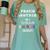 Preschool Graduation Proud Mother Of Class 2018 Women's Comfort Colors T-Shirt Chalky Mint