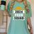 Prom Squad 2024 High School Graduation Party Premium Women's Comfort Colors T-Shirt Chalky Mint