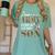 Proud Army National Guard Son National Guard Graduation Women's Comfort Colors T-Shirt Chalky Mint