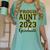 Proud Aunt Of A 2023 Graduate Family Matching Graduation Women's Comfort Colors T-Shirt Chalky Mint
