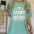 Proud Aunt Of a 2025 Graduate Grad Prom Senior Graduation Premium Tri-Blend Women's Comfort Colors T-Shirt Chalky Mint