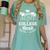 Proud Aunt Of a College Grad 2019 Family Graduation Shirt Women's Comfort Colors T-Shirt Chalky Mint
