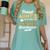 Proud Auntie Of 2022 Graduate Class 2022 Graduation Leopard Women's Comfort Colors T-Shirt Chalky Mint