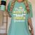 Proud Aunty Of 2023 Class MBA Graduate Family Graduation Women's Comfort Colors T-Shirt Chalky Mint