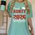 Proud Aunty Of a Class Of 2026 Graduate Senior Graduation Women's Comfort Colors T-Shirt Chalky Mint