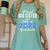 Proud Big Sister Of Pre K School Graduate 2022 Graduation Women's Comfort Colors T-Shirt Chalky Mint