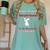 Proud Boyfriend Of 2018 Graduate Dabbing Graduation Women's Comfort Colors T-Shirt Chalky Mint