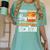 Proud Boyfriend Of A 2025 Senior Graduation Basketball Women's Comfort Colors T-Shirt Chalky Mint