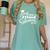 Proud Boyfriend Of A Graduate 2019 Family Graduation Shirts Women's Comfort Colors T-Shirt Chalky Mint