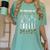 Proud Coast Guard Mom US Coast Guard Graduation Mom Women's Comfort Colors T-Shirt Chalky Mint
