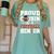 Proud Cousin Of a Football Senior 2026 Graduation Gifts Women's Comfort Colors T-Shirt Chalky Mint