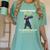 Proud Dad Of 2018 Graduate Dabbing Graduation Senior Shirt Women's Comfort Colors T-Shirt Chalky Mint