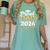 Proud Dad Of A 2026 Graduate Class Of 2026 Dad Graduation Women's Comfort Colors T-Shirt Chalky Mint
