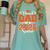 Proud Dad Of A 2026 Senior Basketball Graduation Family Women's Comfort Colors T-Shirt Chalky Mint
