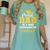 Proud Dad Of A Class 2025 Kindergarten Graduate Graduation Women's Comfort Colors T-Shirt Chalky Mint