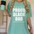Proud Dad Father's Day Graduation Holiday Women's Comfort Colors T-Shirt Chalky Mint