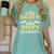 Proud Daddy Of Two 2023 Graduate Class 2023 Graduation Women's Comfort Colors T-Shirt Chalky Mint