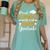 Proud Fiance Of A 2025 Graduate Fiance Graduation 2025 Senio Women's Comfort Colors T-Shirt Chalky Mint