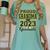 Proud Grandma Of A 2023 Graduate Graduation Women's Comfort Colors T-Shirt Chalky Mint