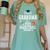 Proud Grandma Of 2025 Basketball Senior Graduation Day Women's Comfort Colors T-Shirt Chalky Mint