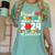 Proud Grandma Of Class Of 2024 Preschool Graduate Graduation Women's Comfort Colors T-Shirt Chalky Mint