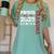 Proud Grandma Of A Class Of 2025 Senior Graduation 25 Women's Comfort Colors T-Shirt Chalky Mint