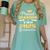 Proud Grandma Of Two 2025 Graduates Graduation Family Women's Comfort Colors T-Shirt Chalky Mint