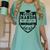 Proud Grandpa Of a Kindergarten Grad Graduation Shirt Women's Comfort Colors T-Shirt Chalky Mint