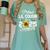 Proud Lil Cousin Of A Class Of 2025 Senior Graduation 2025 Women's Comfort Colors T-Shirt Chalky Mint