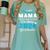 Proud Mama Of 5th Grade Graduate 2024 Elementary Graduation Women's Comfort Colors T-Shirt Chalky Mint