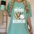 Proud Mimi Of A 2026 Senior Baseball Graduation Leopard Women's Comfort Colors T-Shirt Chalky Mint